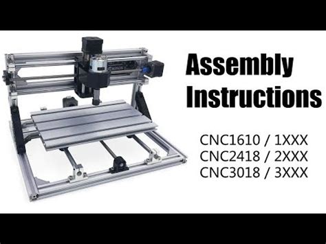 Cnc 2418 Assembly Instructions - CNC Projects