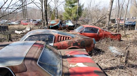 Michigan Junkyard Turns Up Some Buried Muscle Car Treasure - Hot Rod ...