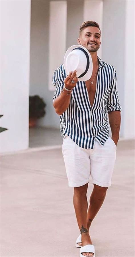 Pin By Antonio Barbagallo On Camicie Summer Outfits Men Vacation