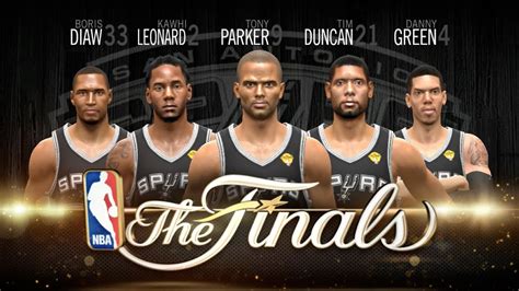 NBA Live 14 PS4 Spurs Win 2014 NBA Finals Improvements For NBA Live