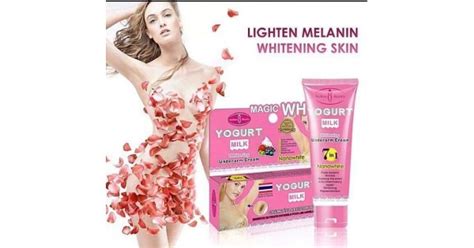 Aichun Beauty Yogurt Milk Magic White Whitening Underarm Cream G