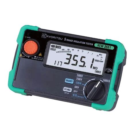 Buy Kyoritsu KEW 3551 Digital Insulation Continuity Tester