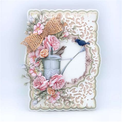 Carnation Crafts Fine Splendour Card Shape Carnation Crafts