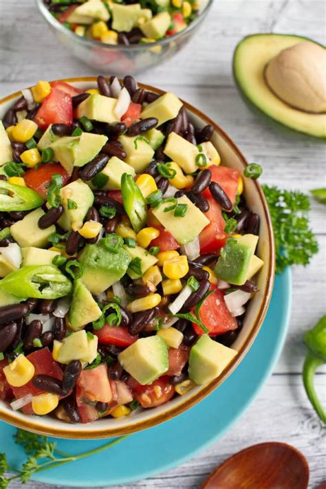 Low Cholesterol Black Bean Salad Recipe Cook Me