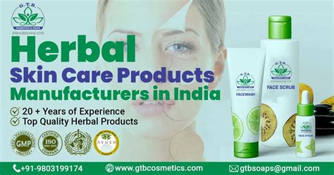 #1 Top Ayurvedic Herbal Skin Care Products Manufacturers in India ...