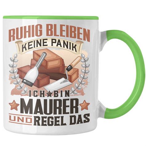 Trendation Maurer Tasse Geschenk Lustiger Kaufland De