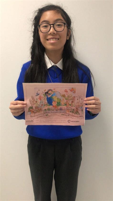 Saoirse Vicente Wins National Art Competition Scoil Phádraig Naofa