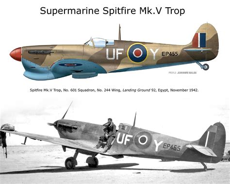 Asisbiz Spitfire Mkvctrop Raf Sqn Ufy Ep Lg Egypt Nov