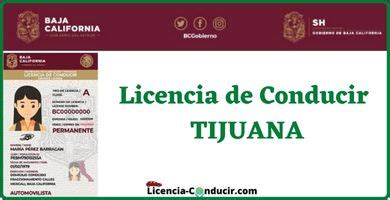 Citas Licencia Conducir Tijuana Costo