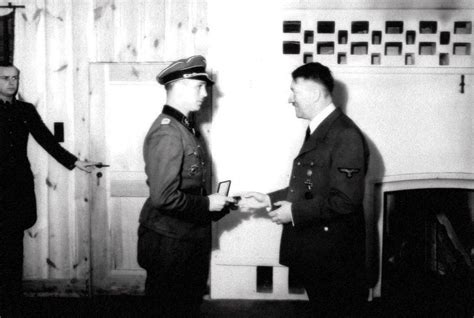 Ritterkreuzträger: SS-Obersturmbannführer Kurt Meyer After Receiving ...