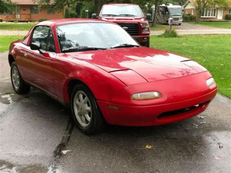 Mazda Miata Convertible Hard Top Miles No Reserve For Sale