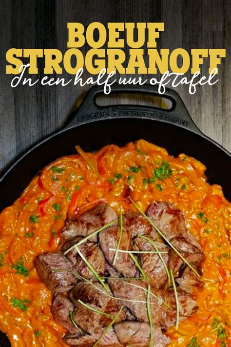 Boeuf Stroganoff Recept Bbquality Jouw Online Slager Recept In