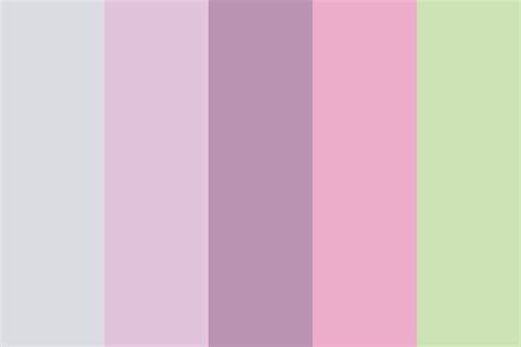 Lilac Pink Green Cl Color Palette