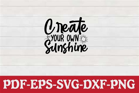 Create Your Own Sunshine Svg Graphic By Creativekhadiza124 · Creative