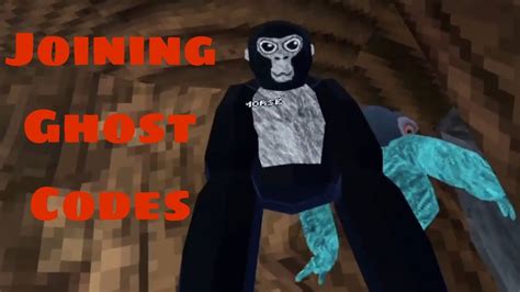 Joining Ghost Codes In Gorilla Tag Youtube