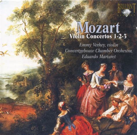 Mozart W A Violin Concertos 1 2 3 Amazon Music