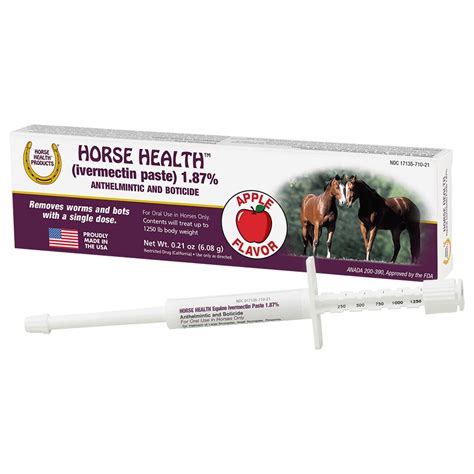 Horse Health Ivermectin Paste Dewormer | Schneiders Saddlery