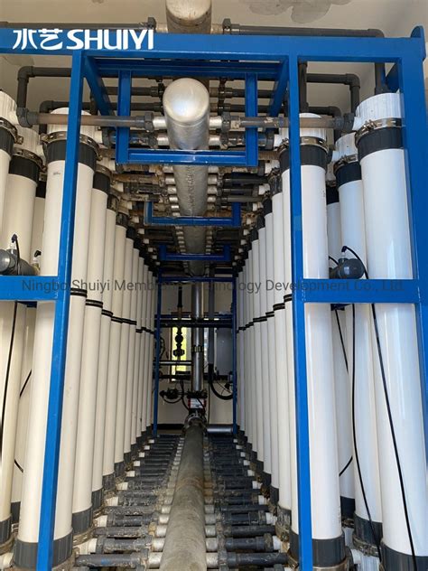 Hollow Fiber PVDF Ultrafiltration UF Membrane Water Purifier Effluent