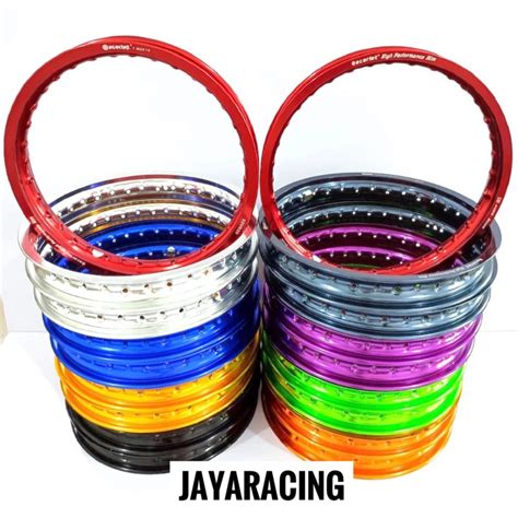 Jual Velg Velak Scarlet Ring Ungu Biru Merah Gold Silver