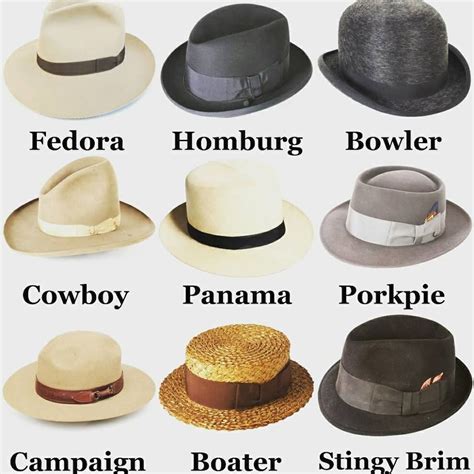 Mens Hat Styles Types Of Mens Hats Hats For Men Hat Fashion