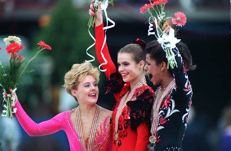 Figure Skating – 1988 – Worlds Medal Ceremony – Katarina Witt ...