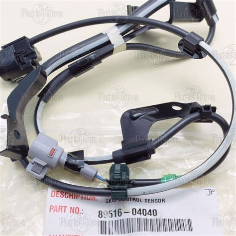 Genuine OEM Toyota ABS Wheel Speed Sensor Wiring Harness Front LH 89516