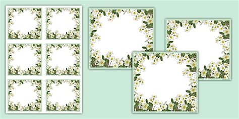 Primrose Flowers Peg Labels Teacher Made Twinkl