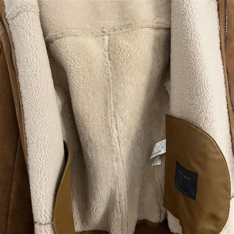 Mens Real Sheepskin Zara Bomber Jacket With Hood Depop