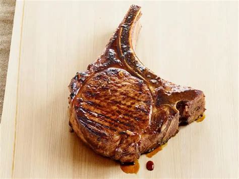 Alton Brown S Molasses And Coffee Pork Chops Recipe Chef S Resource