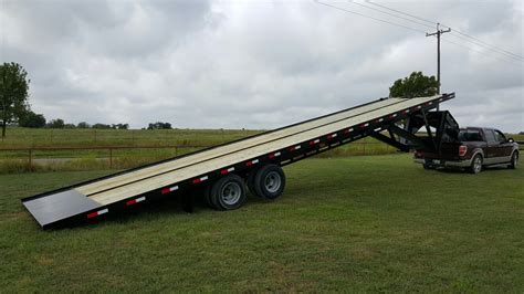 Hydraulic Tilt Deck Gooseneck Trailer • Decks Ideas