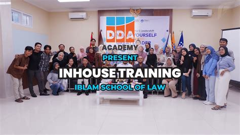 KESERUAN INHOUSE TRAINING IBLAM LEVEL UP YOURSELF TO BE GREAT LEADER