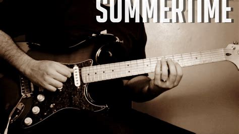 Summertime Jazz Guitar Improvisation Youtube