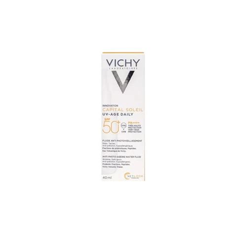 VICHY CAPITAL SOLEIL UV AGE DAILY FLUIDE ANTI PHOTOVIEILLISSEMENT SPF50