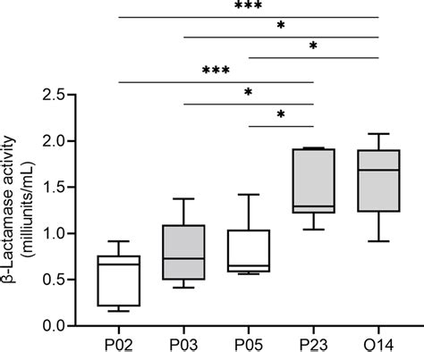 β Lactamase Activity Profile In Five Strains Of S Canis Download