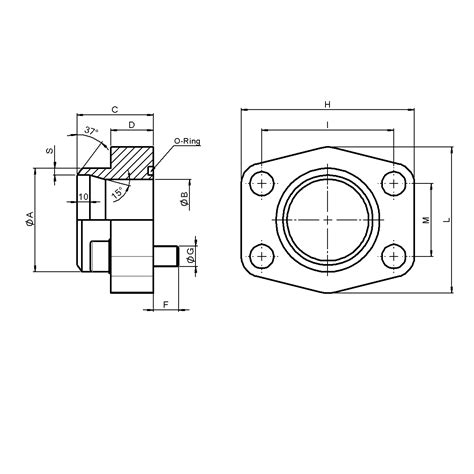 Bride Sae Weld On Monobloc L Psi Brides Sae Monobloc