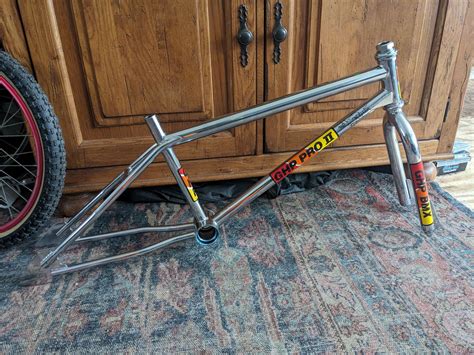 Bmxmuseum For Sale Ghp Pro Frame And Fork Signed By Greg Hill