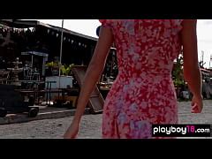 Naked All Natural Russian Beauty Katya Clover Posing For Playboy Outdoor Xxx Mobile Porno