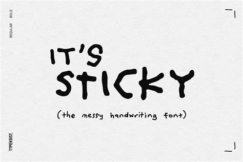 Bad Handwriting Fonts | TYPEHEIST Font Foundry