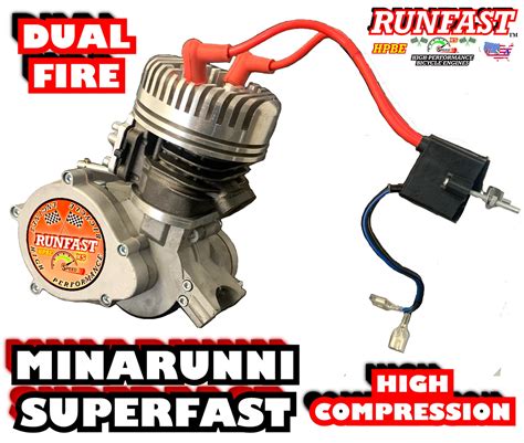 Minarelli Style 2 Stroke High Performance Bicycle Engine Only High Com Gorilla Gasbike