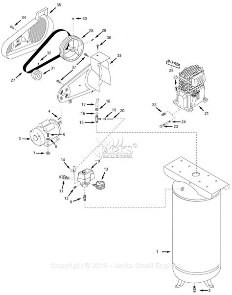 Puma Air Compressor Parts Diagram A Comprehensive Guide To