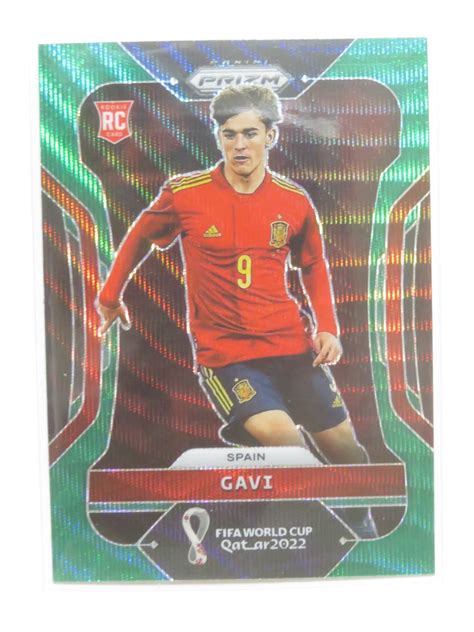 Yahoo オークション 2022 PANINI PRIZM WORLD CUP GREEN WAVE GAVI S