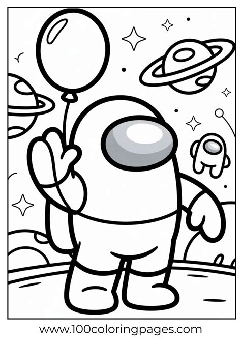 70+ Among Us Coloring Pages – Free Printable Crewmates & Impostors