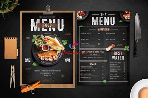 Thiết Kế Menu Độc Đáo - Mang Đậm Phong Cách Đẳng Cấp 2021