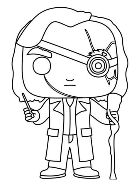 Dibujos De Alastor Moody Funko Pop Para Colorear Para Colorear Pintar