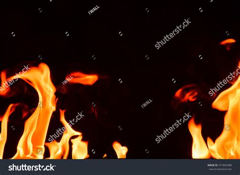 Fire Flames Texture Background Stock Photo (Edit Now) 471892988