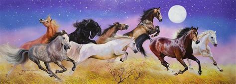 Running Horse Paintings