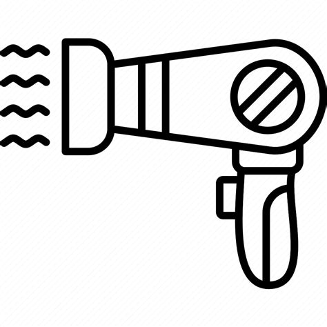 Hairdryer Hair Dryer Blow Grooming Icon Download On Iconfinder