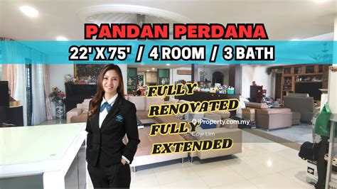 Fully Furnished Storey Terrace House End Lot Pandan Perdana For