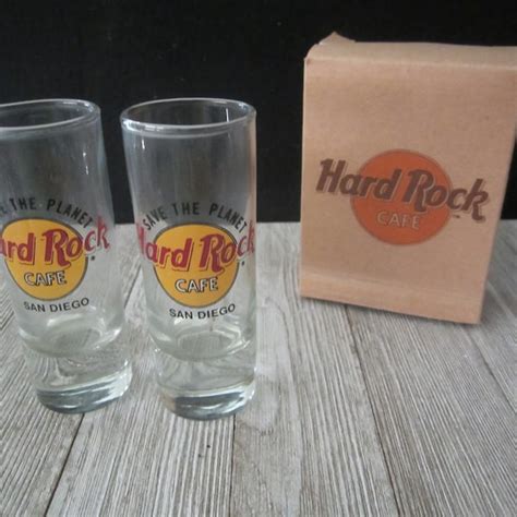 Hard Rock Cafe Glasses Etsy