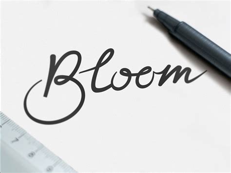 Bloom logo design on Behance